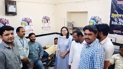 रक्तदान से बड़ा नेक कार्य नहीं, युवाओं ने दिया समाज को रक्तदान का संदेश