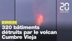 Canaries : 320 bâtiments détruits par le volcan Cumbre Vieja en éruption