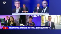 Story 1 : Débat entre Jean-Luc Mélenchon et Éric Zemmour ce soir à 20h45 sur BFMTV - 23/09