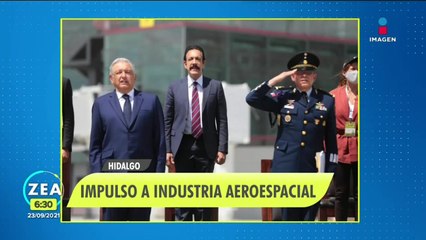 Inauguran la Feria Aeroespacial 2021 en Santa Lucía