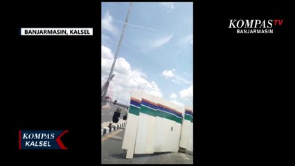 Viral Video Aku Ading Basit Lolos Penjagaan Melintas Jembatan Alalak Banjarmasin