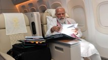 Congress takes dig at PM Modi's on Board Air India photo