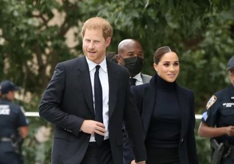 Meghan Markle and Prince Harry Wore Matching All-Black Outfits in New York City