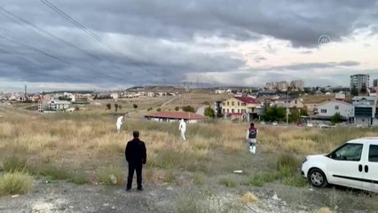 Boş arazide erkek cesedi bulundu