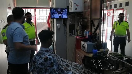 Çorum'da tıraş olacaklar önce bu videoyu izleyecek