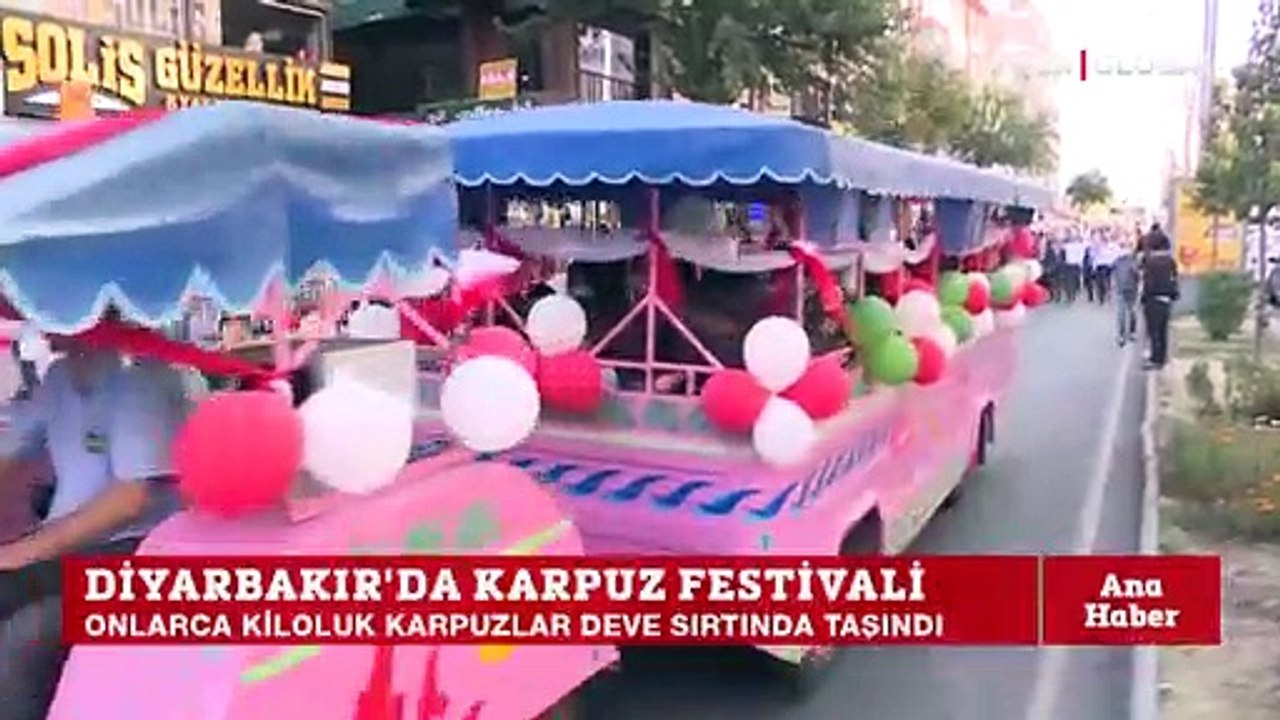Diyarbakır'da karpuz festivali