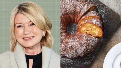 Fans Are Loving Martha Stewart's Apple Cider Doughnut Cake: "It's Absolutely Delicious!"
