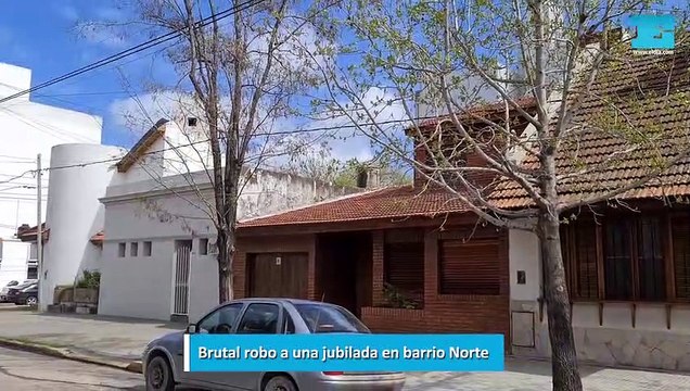 Brutal robo a una jubilada en barrio Norte