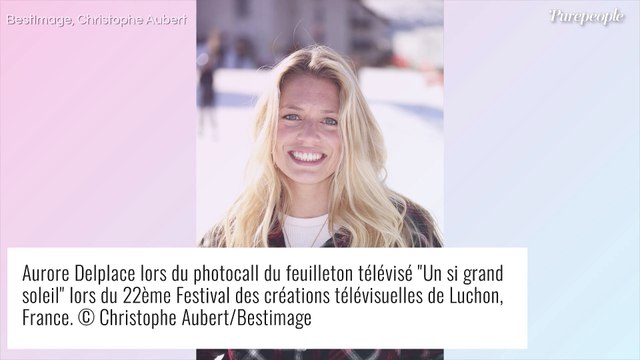 Aurore Delplace (Un si grand soleil) au bord de l'accouchement et dans une posture hallucinante !