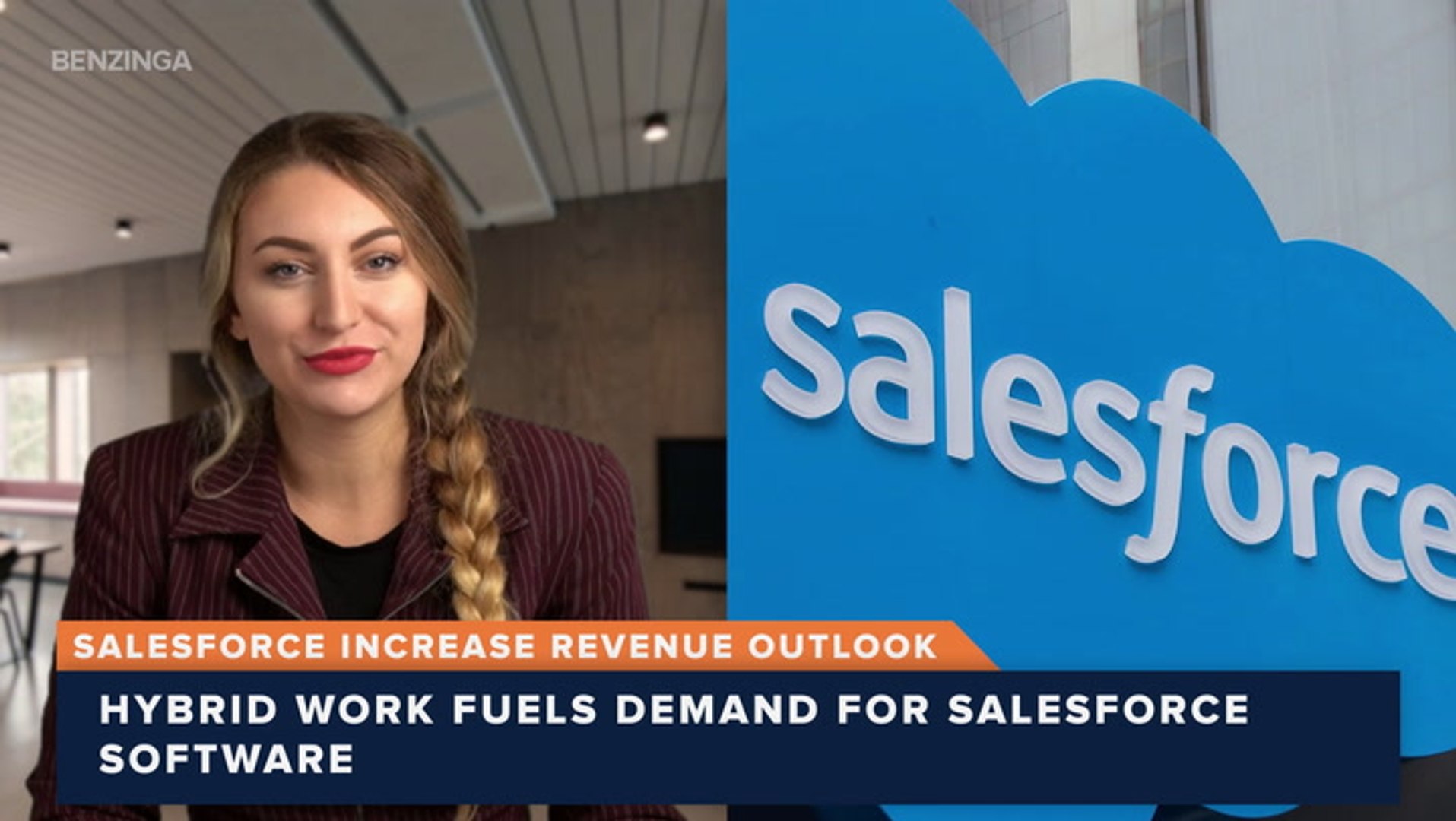 ⁣Salesforce Increase Revenue Outlook