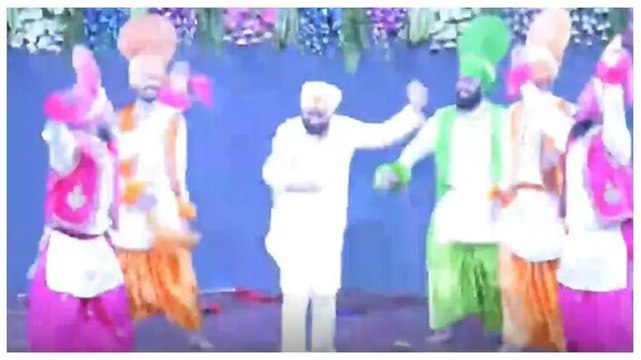 Punjab CM Charanjit Singh Channi performs Bhangra at event in Kapurthala