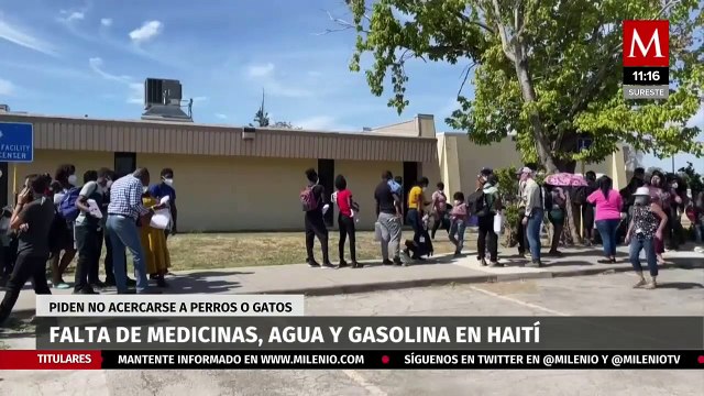 Haití con desabasto de medicinas, agua y gasolina