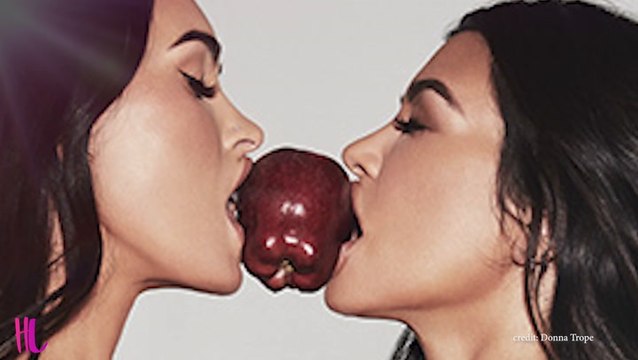 Kourtney Kardashian and Megan Fox Steamy Photo Shoot Plus Debra Messing Slams Kim's 'SNL' Gig