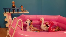 Doll Swimming Pool Diving Board DIY - Styrofoam Diving Board