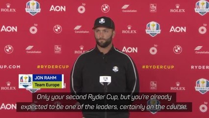 Rahm ready to become a leader for Team Europe