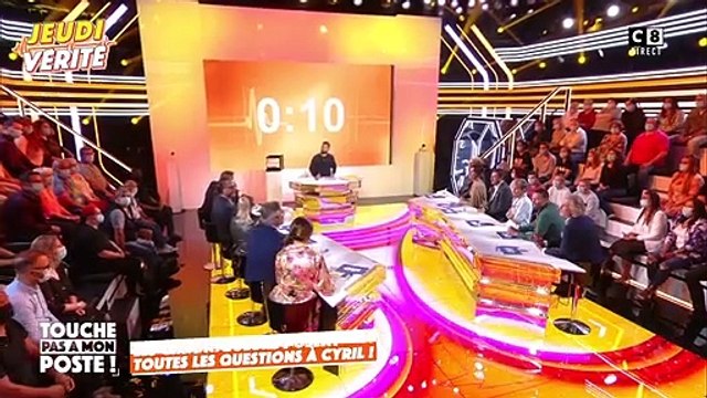 Cyril Hanouna évoque sa brouille avec Arthur sur le plateau de Touche pas à mon poste .
