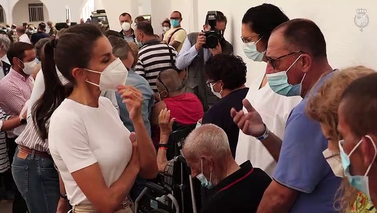 Los Reyes se vuelcan con los afectados de La Palma