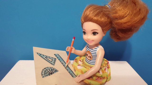 Dollhouse Ruler DIY - Barbie Doll Ruler - Miniature Ruler DIY - Back to School Shopping