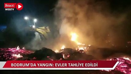 Tải video: Bodrum'da yangın: Evler tahliye edildi