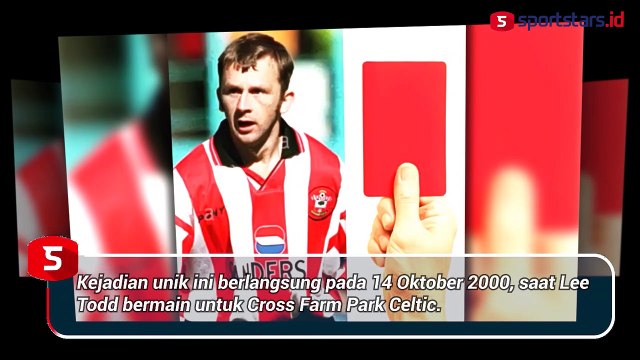 Lee Todd, Pemegang Rekor Mendapat Kartu Merah Tercepat di Dunia