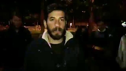 Barınamayan öğrencilerin eyleme devam ediyor: Kocaeli'nde polisten müdahale