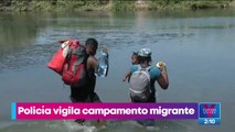 Cortan soga que ayudaba a migrantes haitianos a cruzar el río Bravo