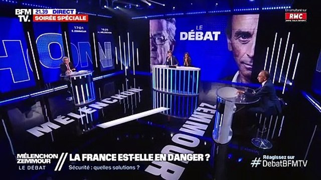 Vous n'avez pas honte de parler comme ça !? : Jean-Luc Mélenchon s'emporte contre Eric Zemmour sur les musulmans