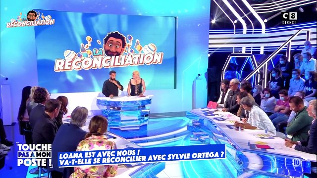 Cyril Hanouna a tenté de réconcilier Loana et Sylvie Ortega sur le plateau de Touche pas ) mon poste .