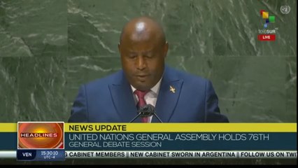 ¨ We support the reform and revitalization of the United Nations ¨