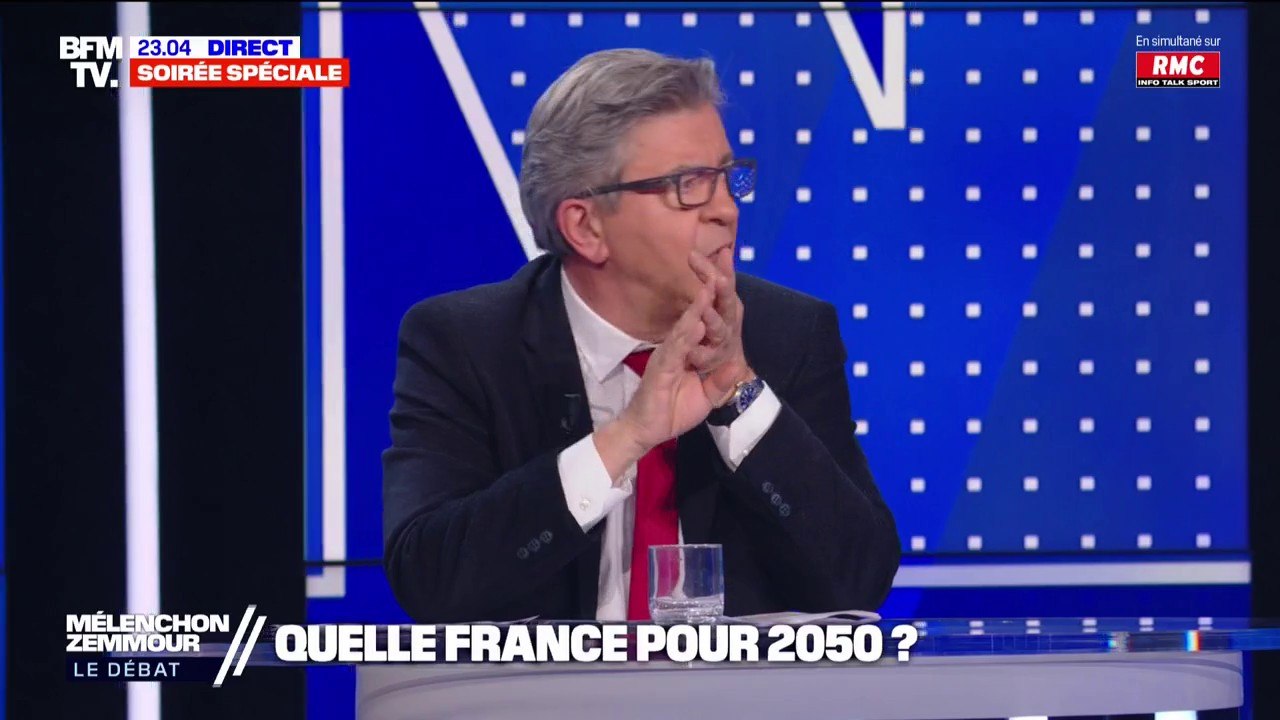 Jean-Luc Mélenchon: "En 2050, si on ne fait rien, la Camargue, le Marais poitevin, Dunkerque et Bordeaux seront sous l'eau"