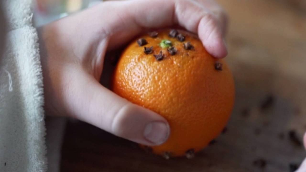 Deck the Halls with Orange-Clove Pomander Balls
