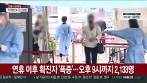 어젯밤 9시까지 2,133명 확진…하루 '최다' 예상