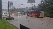 Fuertes lluvias causan inundaciones en Valle Central