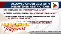 Abra, Baguio City, at Bohol, isinailalim sa GCQ with heightened restrictions hanggang Sept. 30; Ilocos Norte, ibinaba na sa GCQ mula sa MECQ