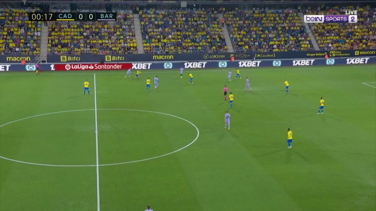 Cadiz v Barcelona