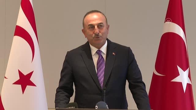 Dışişleri Bakanı Çavuşoğlu: Milli davamız Kıbrıs'ı birlikte sonuna kadar savunmaya devam edeceğiz