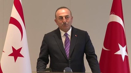 Dışişleri Bakanı Çavuşoğlu: "Milli davamız Kıbrıs'ı birlikte sonuna kadar savunmaya devam edeceğiz"