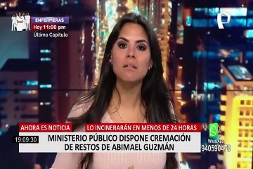 Ministerio Público dispuso la cremación del cadáver de Abimael Guzmán en un plazo de 24 horas