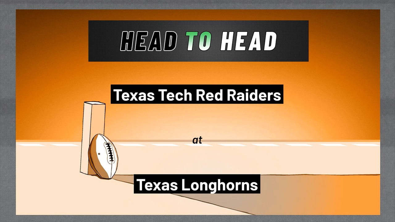 Texas Longhorns - Texas Tech Red Raiders - Over/Under