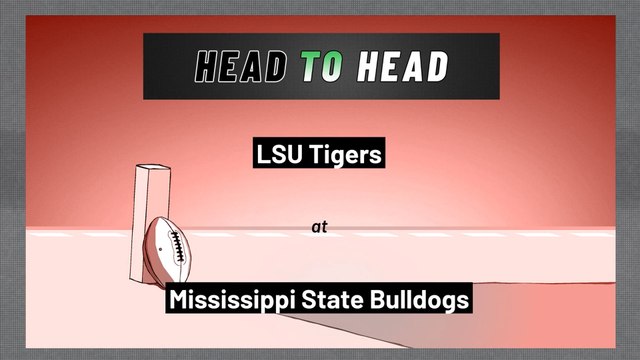 Mississippi State Bulldogs - LSU Tigers - Spread