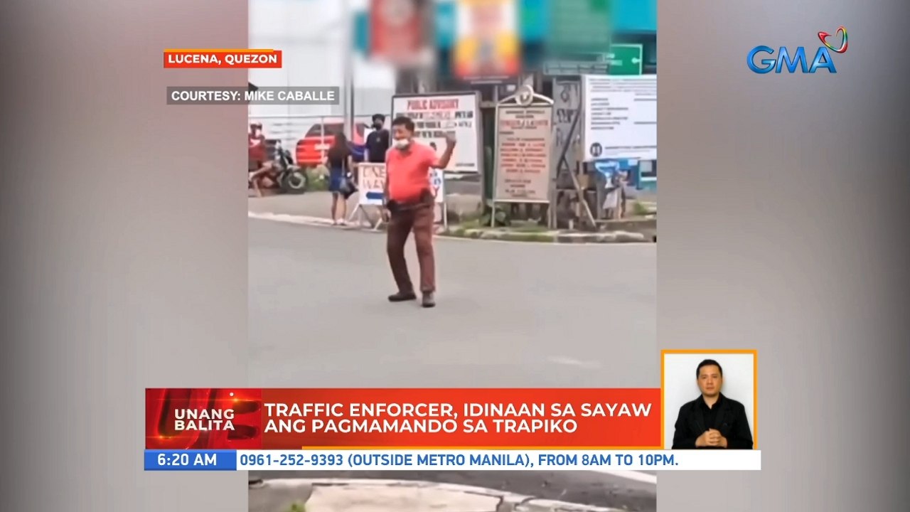Traffic enforcer, idinaan sa sayaw ang pagmamando sa trapiko | UB