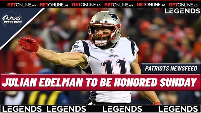 Julian Edelman To Be Honored By Patriots Sunday | Patriots Newsfeed