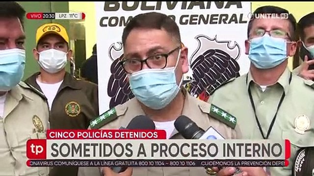 Comandante de la Policía afirma que policías acusados del robo de $us 65.000 tenían actitud delictiva