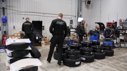 Vinterdäck mounting and balancing should be done by tyre professional