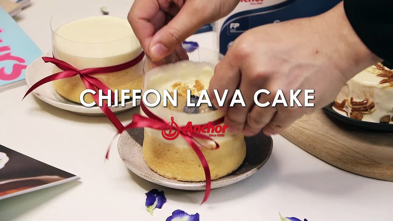 Chiffon Lava Cake
