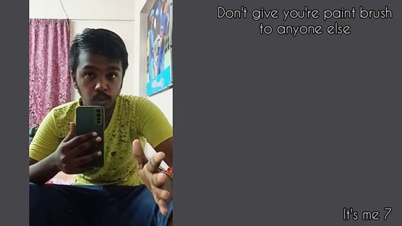 Don't give you're paint brush ️ to someone else...