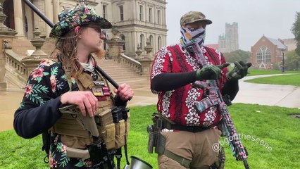 2nd Amendment March in Lansing, Michigan
