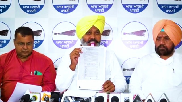 ਆਪ ਦਾ ਚਰਨਜੀਤ ਸਿੰਘ ਚੰਨੀ ਤੇ ਸਿੱਧੂ ਨੂੰ ਚੈਲੇਂਜ AAP Challenges Charanjit Channi and Sidhu | The Punjab TV