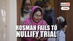 Court dismisses Rosmah's bid to nullify her solar project corruption trial