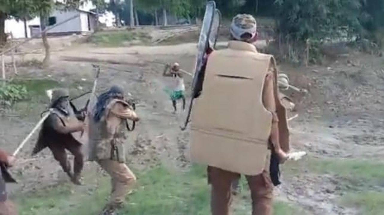 Police firing, violent clashes during Assam protest against eviction drive